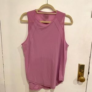 Lululemon Pink Sculpt Tank Top